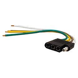 thumbnail image 2 of 36 Inch 4-Way Flat Trailer Wire Extension Harness – 4 Pin Male To Female Connector – 12V 2 of 5